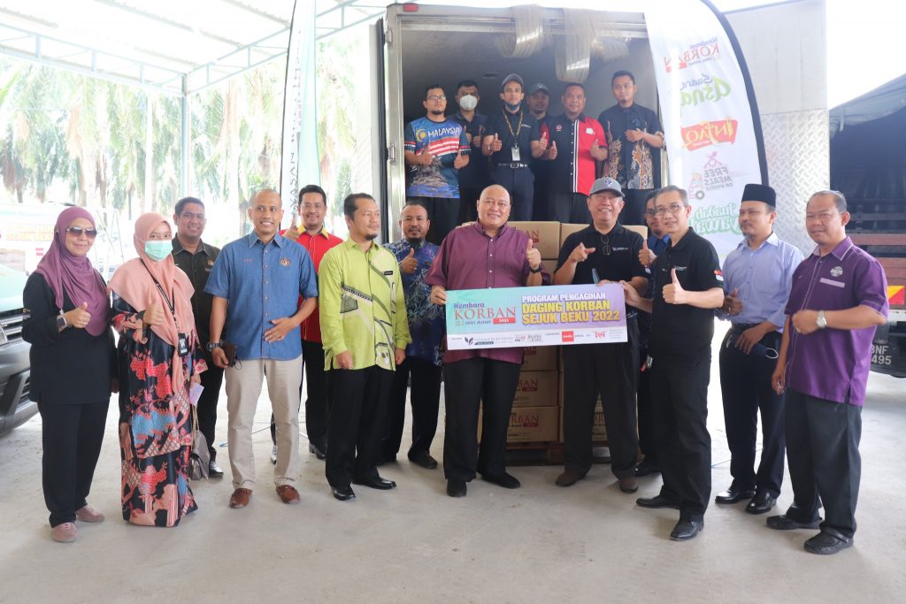 You are currently viewing Distribution of Qurbani Frozen Meat, Asnaf 1001′ Campaign 2022 draws its curtain with the distribution to the Federal Territories Department of Islamic Religion (JAWI)